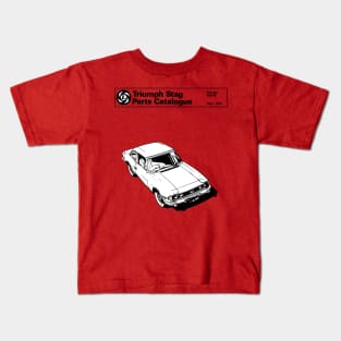 TRIUMPH STAG - catalogue cover Kids T-Shirt